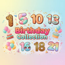 Celebration Birthday Designs • Kids, Teens 