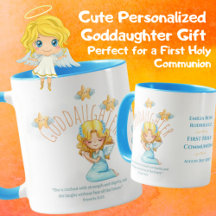 Goddaughter Gifts - Personalized Mugs