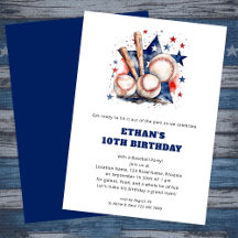 Kids Baseball Birthday Party