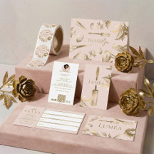 Modern Glam Luxury Beauty Business Collection