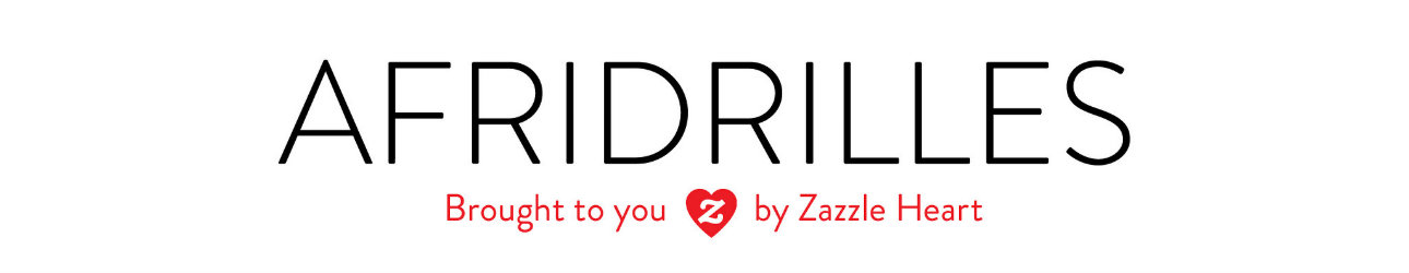 Image displays Afridrilles - Brought to you by Zazzle Heart