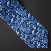 Navy Blue Neckties