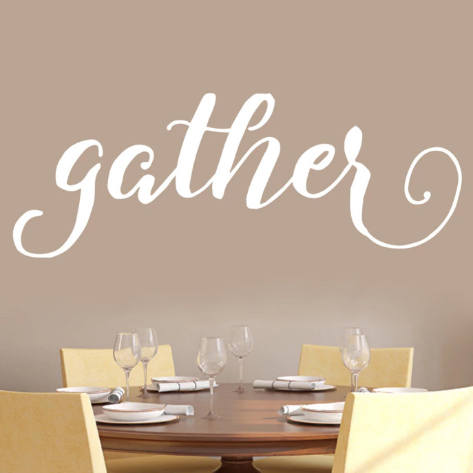 X-Large Gather Wall Decal