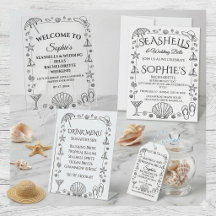 Seashells and Wedding Bells | Beach Bachelorette 