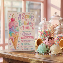 Ice Cream Birthday Party Collection