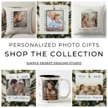 Unique Personalized Modern Photo Gifts