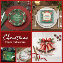 Christmas Paper Tableware