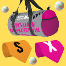 Fashionable lettering matching gifts