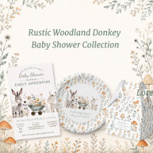 Baby Donkeys Unisex Baby Shower