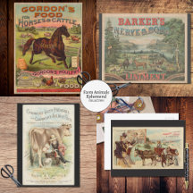 Farm Animals Ephemeral Collection