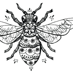 Пчела стилизация