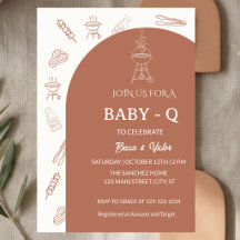 Baby-Q BBQ Baby Shower