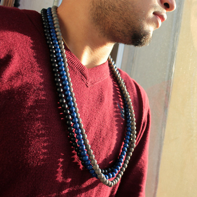3 Pack Beaded Necklace by GoodWoodNYC