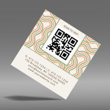 Retro Mid-Century Modern Wavy Abstract Collection