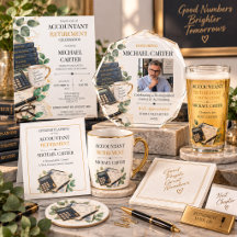 Elegant Accountant Retirement Celebration