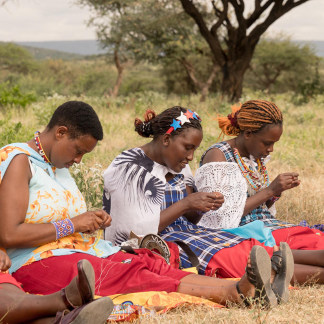 Hand-Stitched products by ‘Maker Mums’ in Kenya