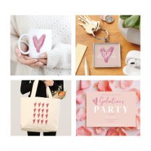 Pinks and Reds Valentine's Day Hearts Collection