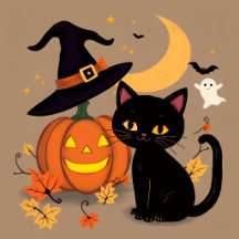 Cute Halloween Ghost With Pumpkin