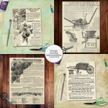 Vintage Farming Advertisements