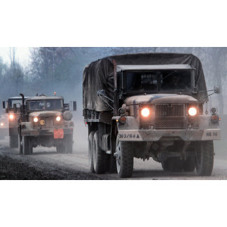 Army Truck Convoy