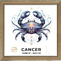 Cancer Celestial Gifts, Decor & Accessories 