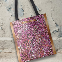 Pink Leopard Camo Animal Print 