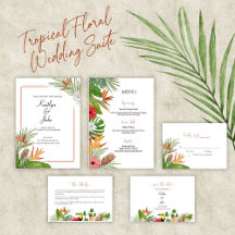 Colorful Tropical Wedding