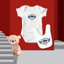 Blue & Gray Checkered Motorcycle Kids collection