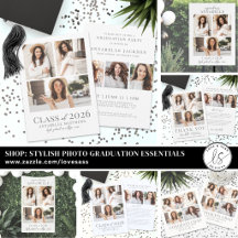 Simple Elegant Stylish Graduation Party Essentials