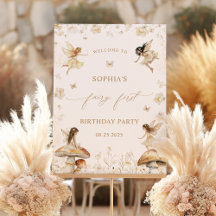 Fairy First Birthday Bohemian Collection