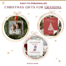 Keepsake Christmas Gifts and Treasures for Grandma