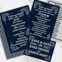 Gray on Slate Blue Edwardian