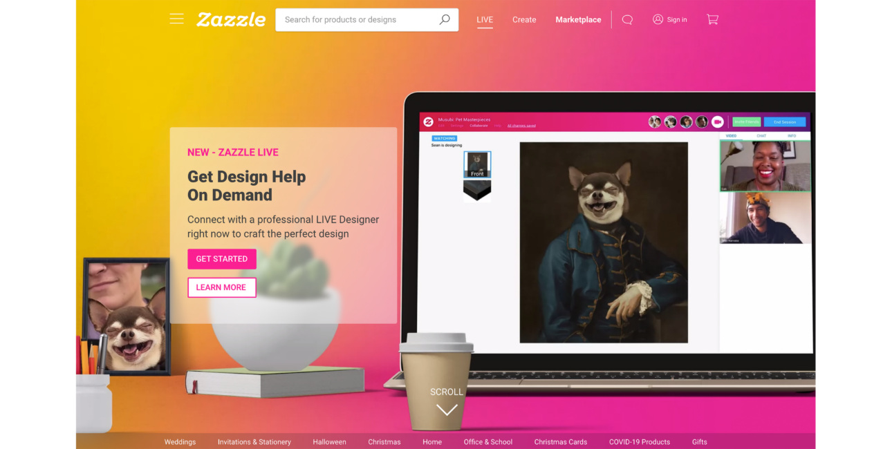 Zazzle LIVE 