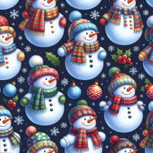 Cozy Festive Snowman