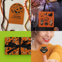 Orange You Scared: A Retro Halloween Collection