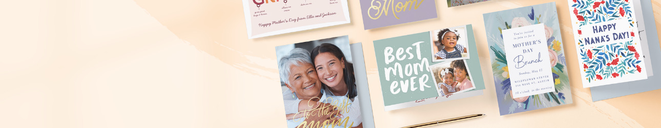 Shop Custom Mother’s Day Cards!