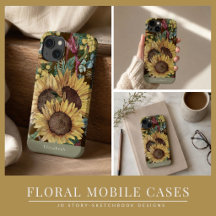 Floral Mobile Phone Cases