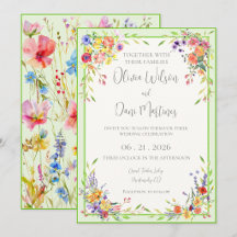 Summer Wildflower Wedding Collection