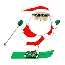 SKIING CHRISTMAS