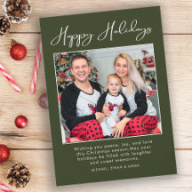 Family and Couple Photo Christmas Cards Collection