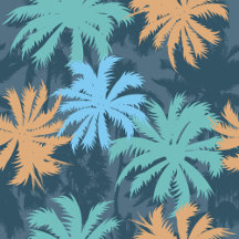 BEACH VIBE PALM TREE BATHROOM SET