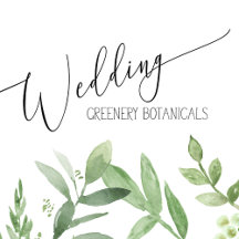 Wedding Botanical Greenery Series