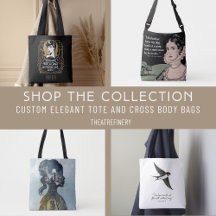 Verses & Vistas: Modern Elegant Quote Totes