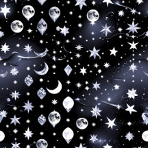 Mouse Pad – Luxury Celestial Moon Phase Cosmic 