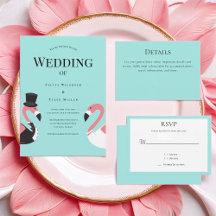 Turquoise Flamingo Wedding Suite and Event