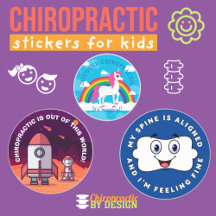 Chiropractic Stickers for Kids