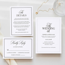 Classic Luxe | Old Money Letterpress Wedding