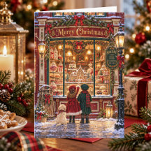 VICTORIAN CHRISTMAS NOSTALGIC HOLIDAY CARDS