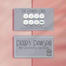 Sophisticated Dog Paws Pet Grooming Business 