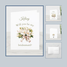 Magnolia Bouquet | Wedding Party Proposals